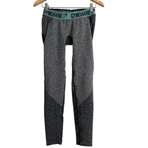 GYMSHARK Performance Low Rise Flex Leggings-Size M-Color‎ Gray-EUC